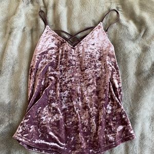 🌷3/$23 Purple Velvet Tank